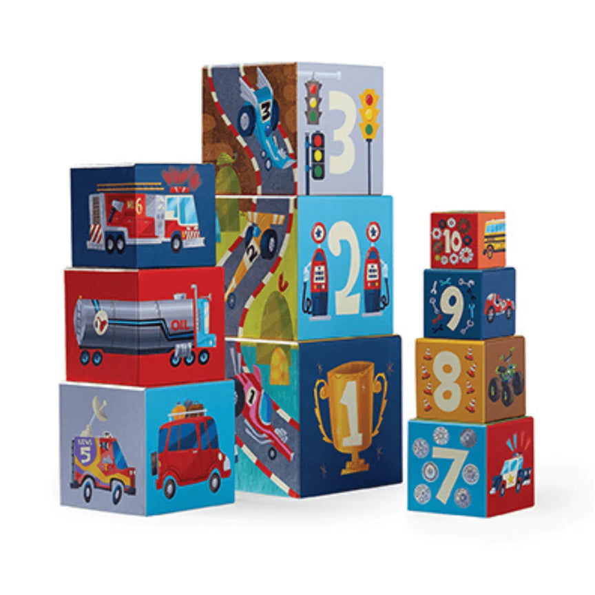 Stacking Blocks - Things that go 123