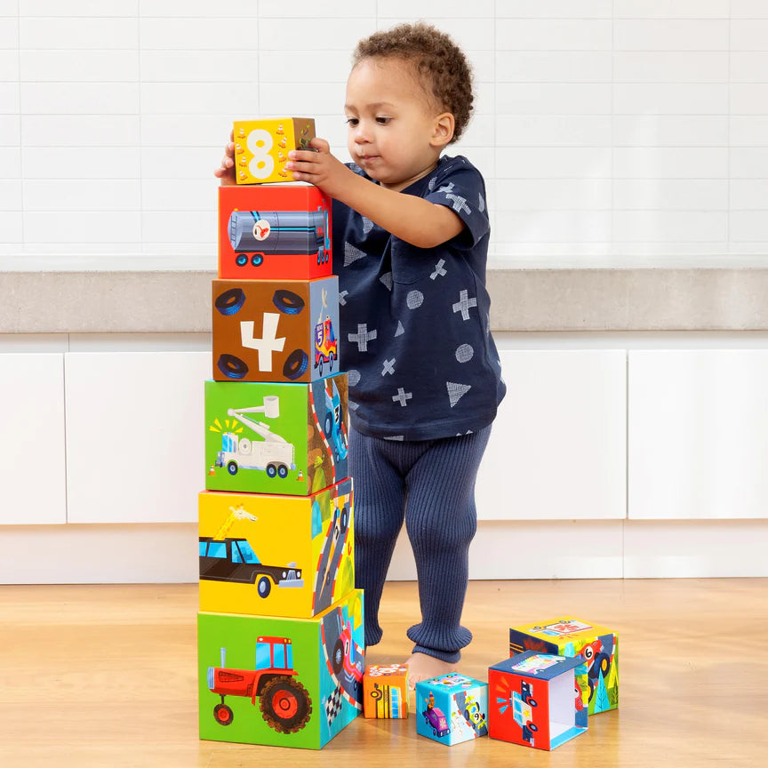Stacking Blocks - Things that go 123