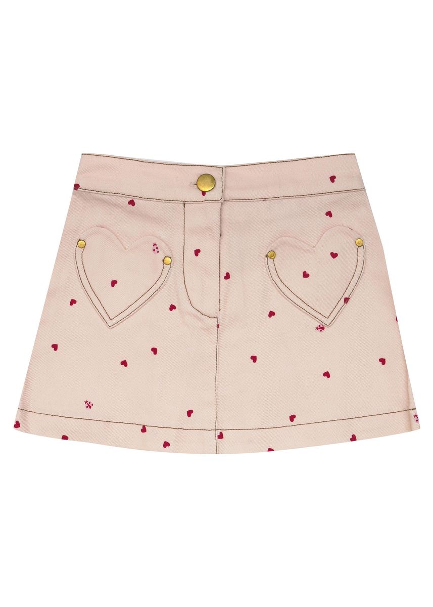 Stella Skirt - Piggy Pink Love Bug