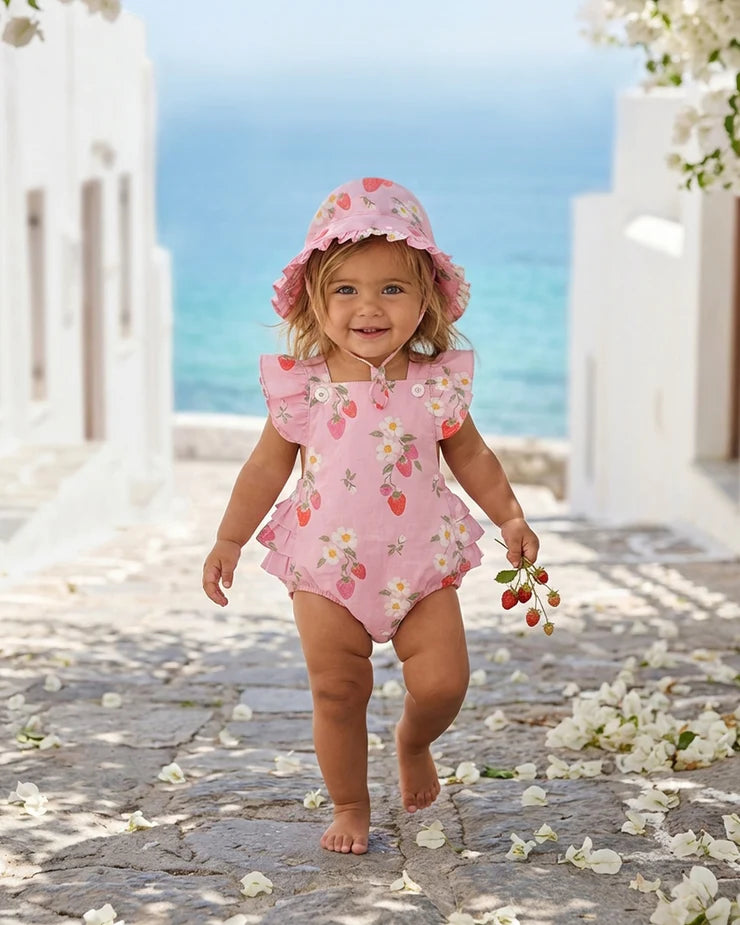 Baby Romper Strawberry Fields - Blossom