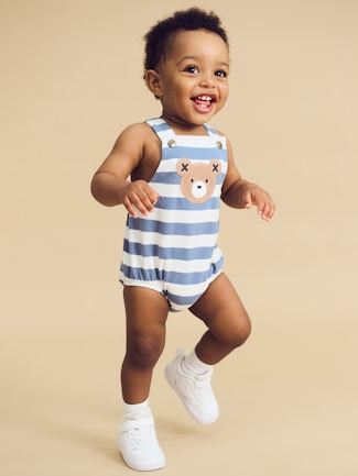 Huxbear Stripe Onesie
