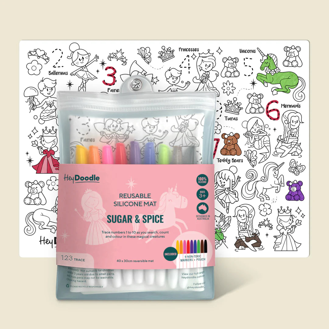 Reusable Silicone Mat - Sugar & Spice