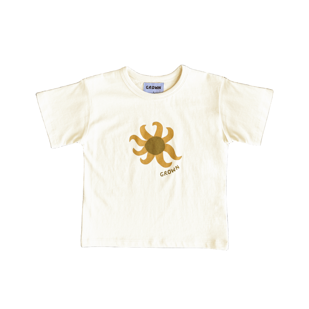 Organic Sunny Tee - Milk