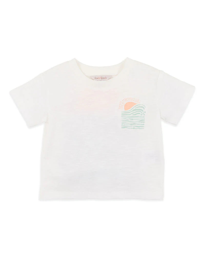 Surfs Up Save The Ocean Tee