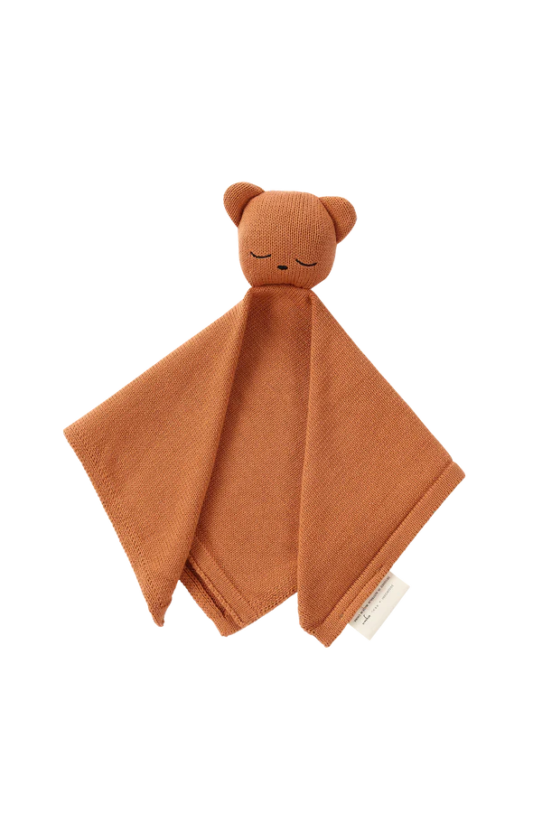 Organic Knit Cuddle Blanket - Teddy