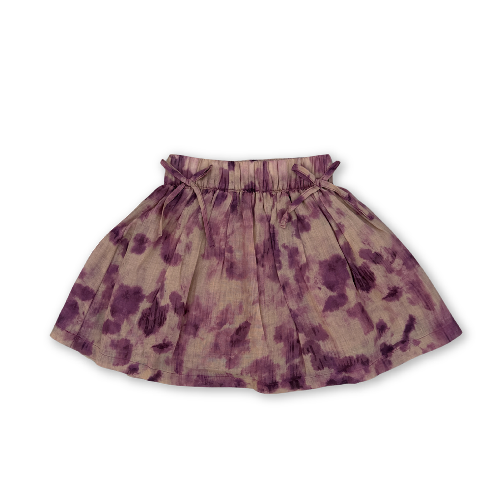 Tie Dye Skirt - Plum