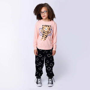 Tiger Fairy Tee - Apricot Marle