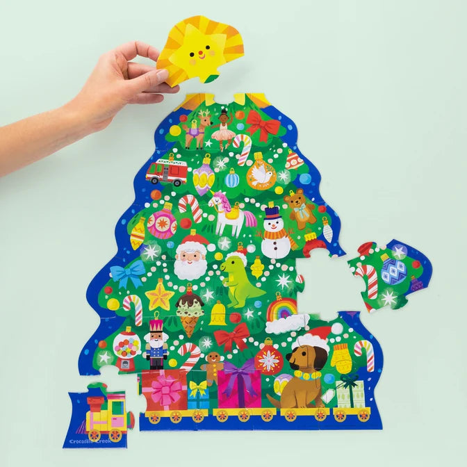 Classic Floor Puzzle - Christmas Tree (24pc)