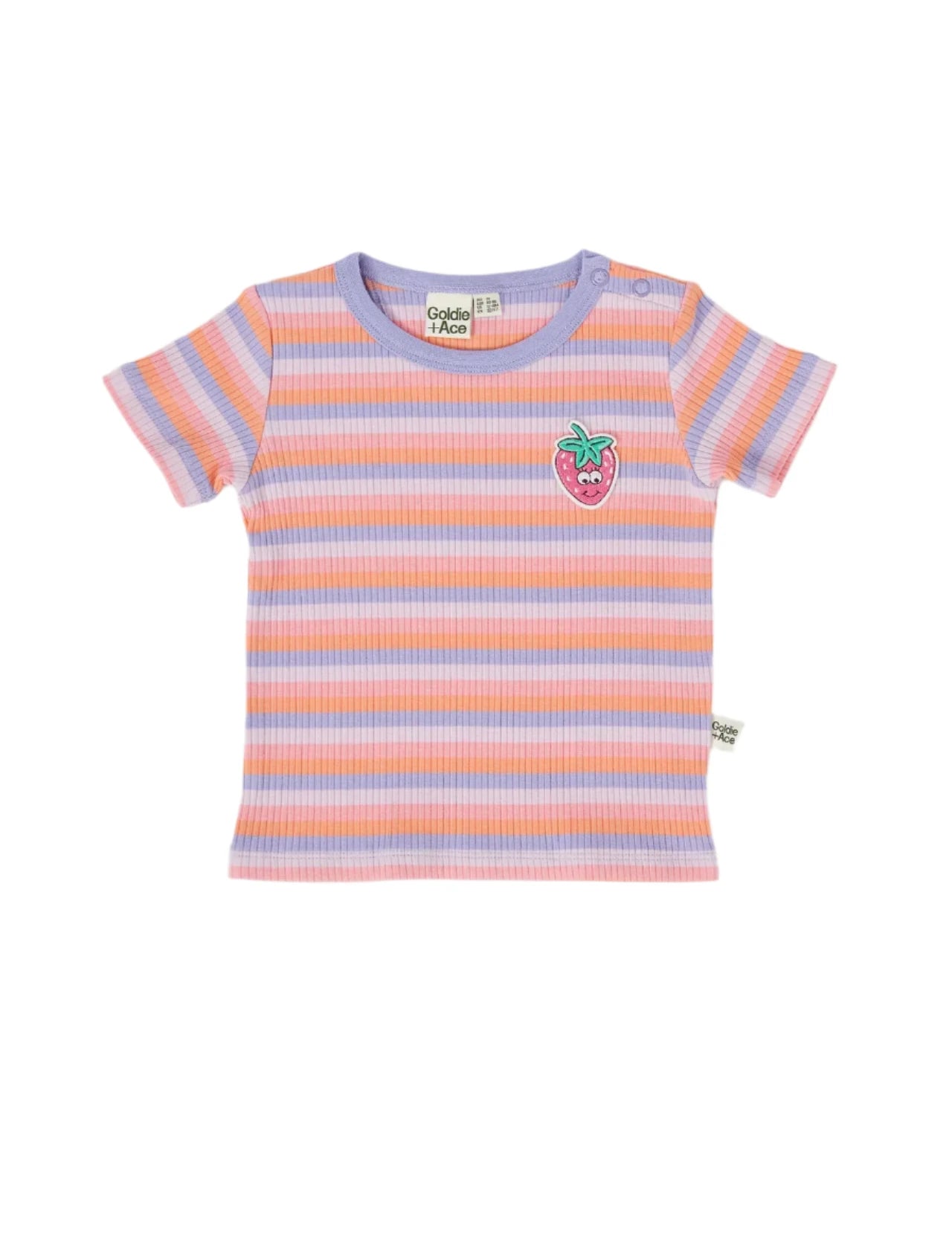 Tutti Frutti Stripe Rib T-Shirt