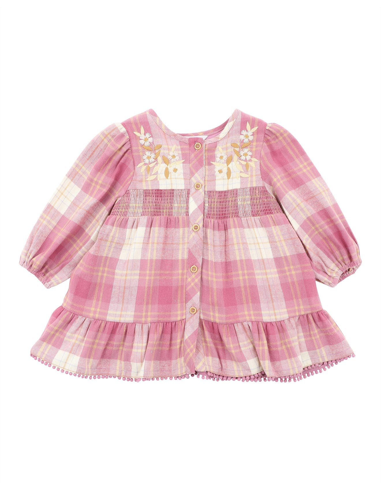 Tutu Tigers Check Dress