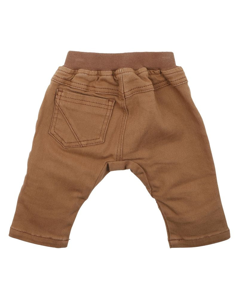 Boys Tan Twill Pants