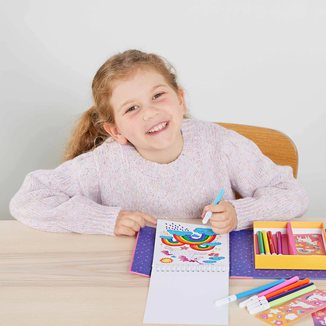 Colour by Numbers - Unicorn Dreaming