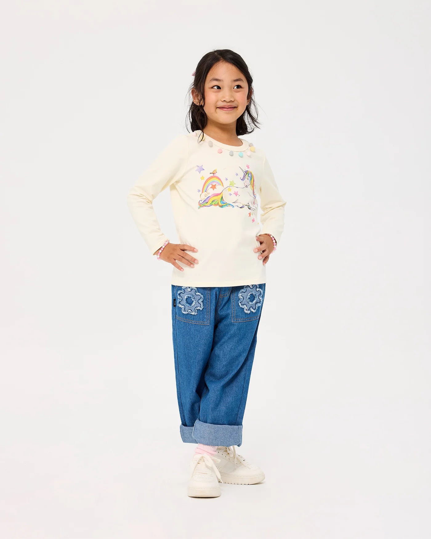 Unicorn Flags Long Sleeve T-Shirt