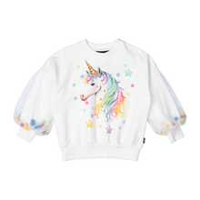 Load image into Gallery viewer, Unicorn Tulle Sleeve Sweatshirt
