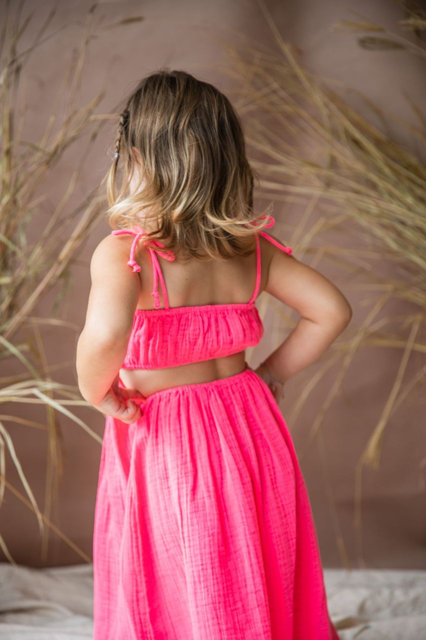 Vera Dress - Neon Blush