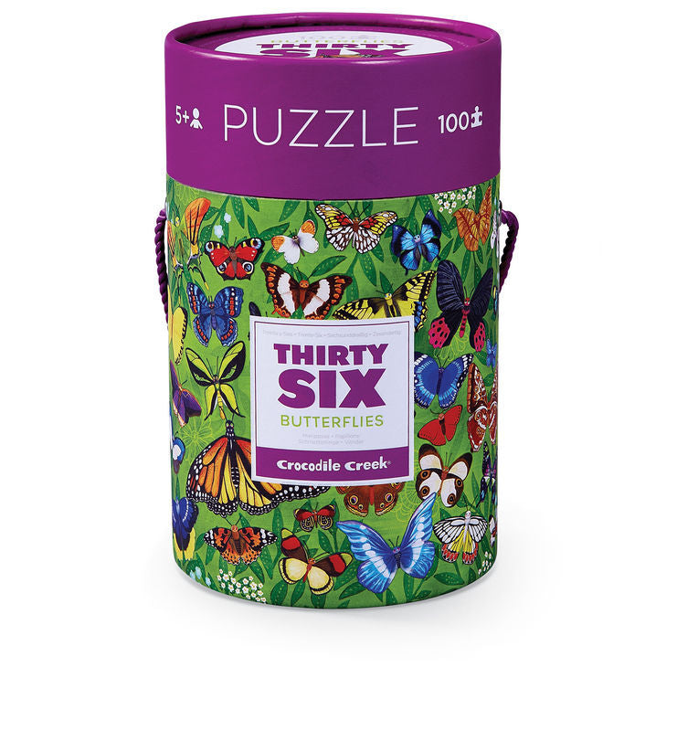36 Animal Puzzle - Butterflies (100pc)
