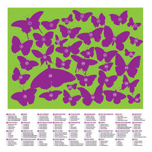 36 Animal Puzzle - Butterflies (100pc)