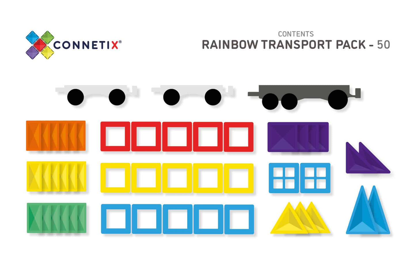 Rainbow Transport Pack (50pc)