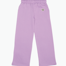 Load image into Gallery viewer, Wide Leg Lilac Fleece Joggers

