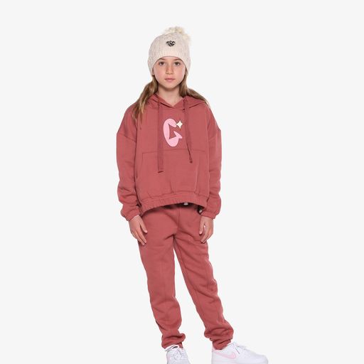 GRLFRND Fleece Hood - Marsala