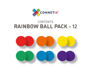 Rainbow Replacement Balls (12pc)