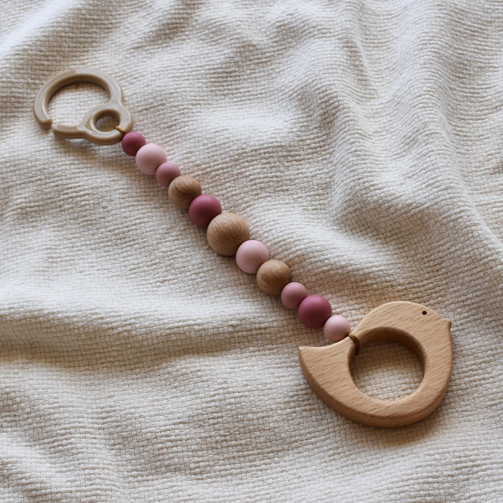 Bird Pram Toy - Silicone