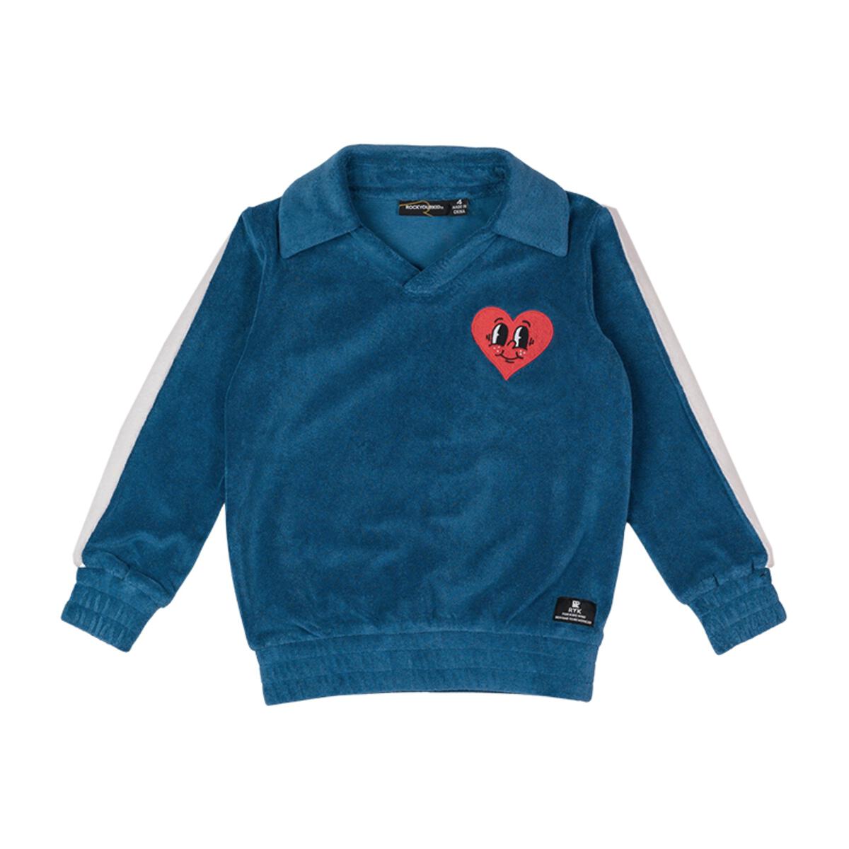Happy Hearts T-shirt - Blue