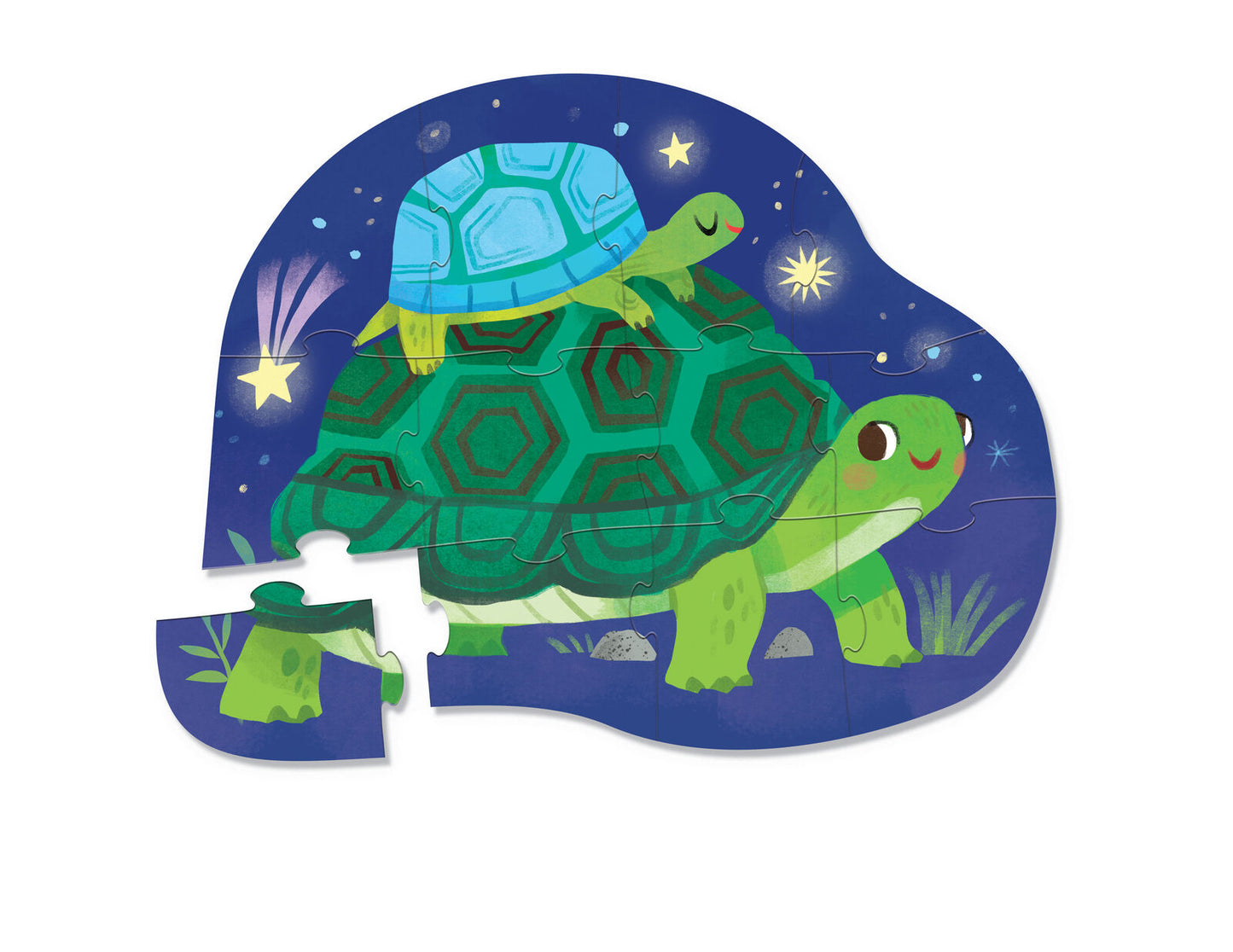 Mini Puzzle - Turtles Together (12pc)