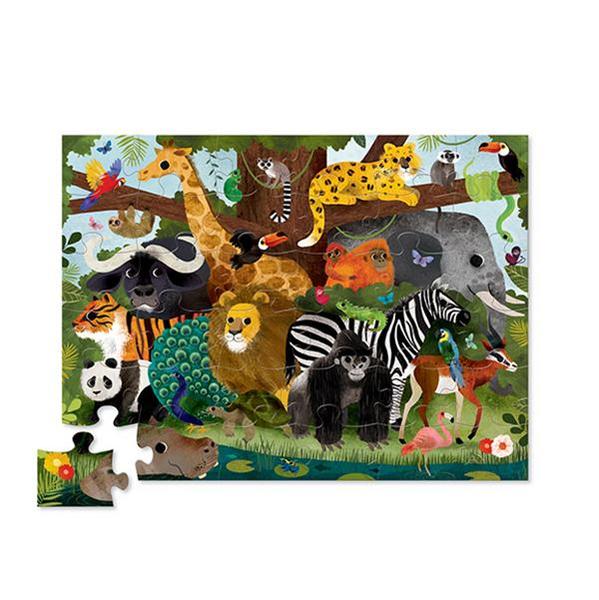 Classic Floor Puzzle - Jungle Friends (36pc)