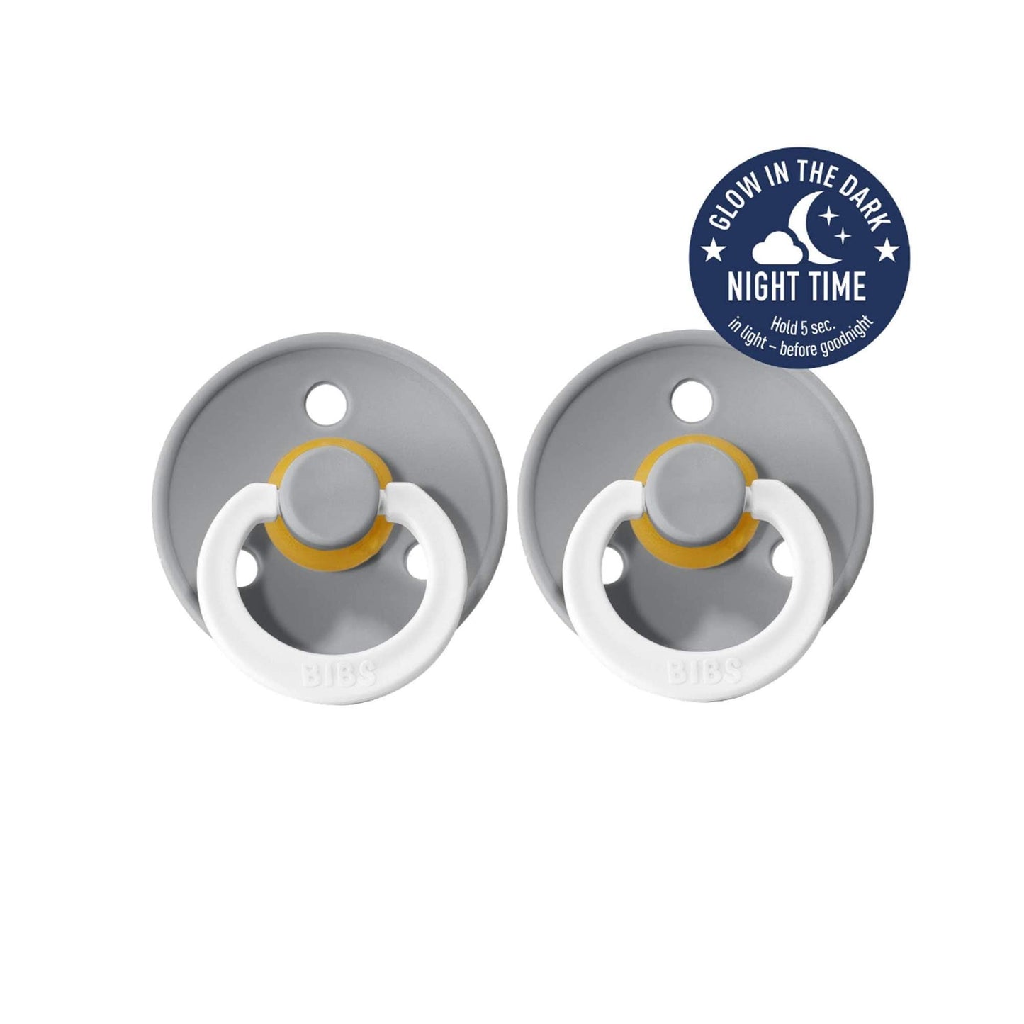 BIBS Dummies - Night Glow Cloud (Set of 2)