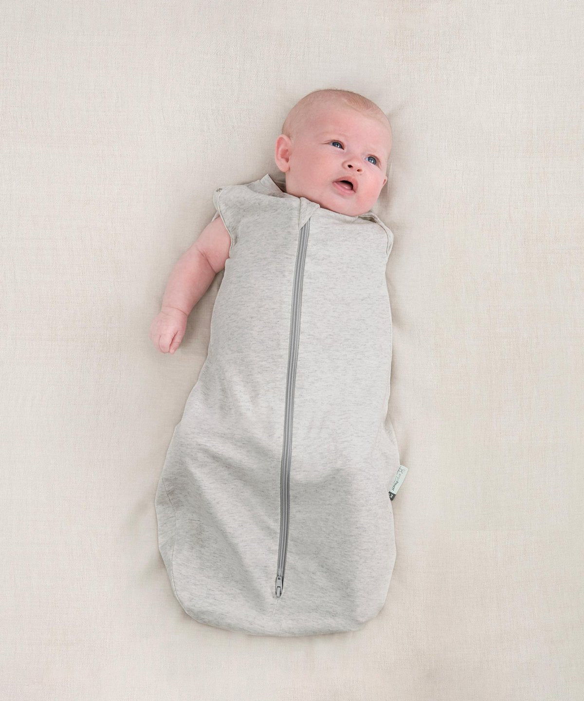 Cocoon Swaddle Bag - Grey Marle (0.2 TOG)