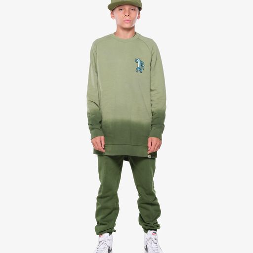 Deep Green Fleece Joggers