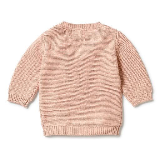 Knitted Cable Jumper - Rose