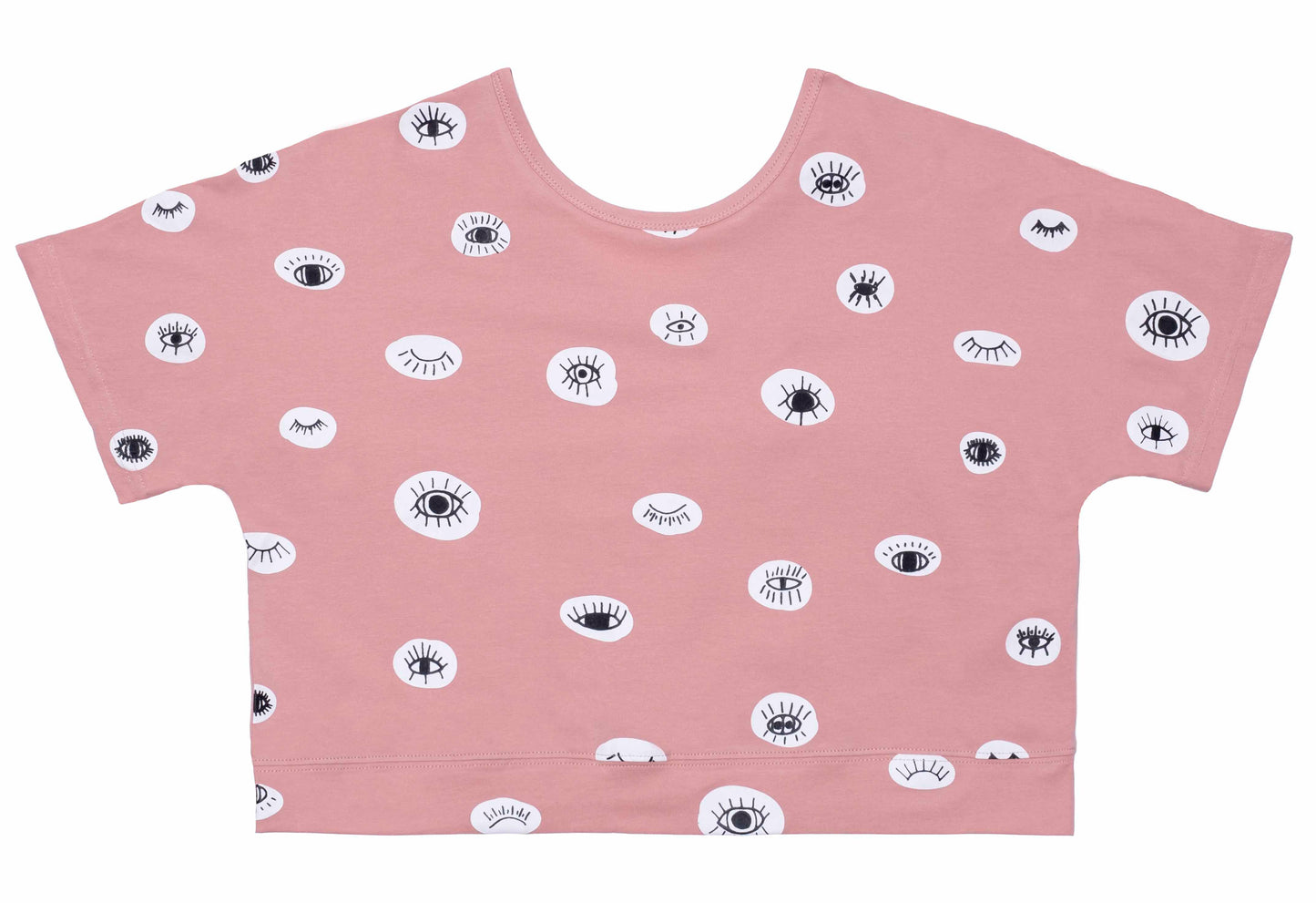 Eyes Love You Tee - Pink