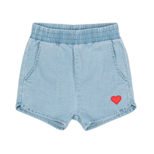 Load image into Gallery viewer, Chambray Shorts - Blue
