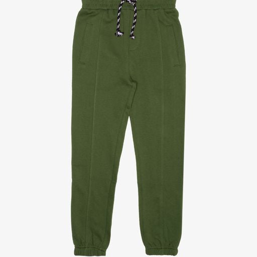 Deep Green Fleece Joggers