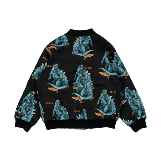 Hello Dino Zip Front Jacket