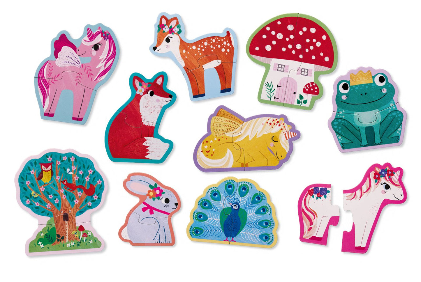 Let's Begin Unicorn - Beginners Puzzle (2pc)