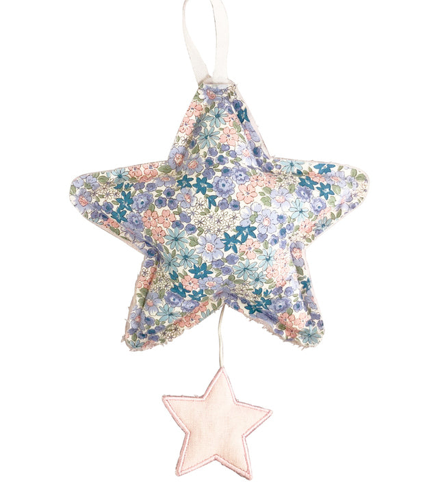 Star Musical - Pink Linen & Blue Liberty