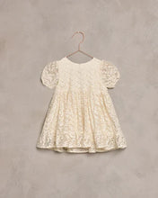 Load image into Gallery viewer, Quinn Dress - Flower Embroidered Natural
