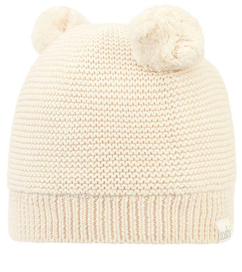 Organic Beanie - Snowy Feather
