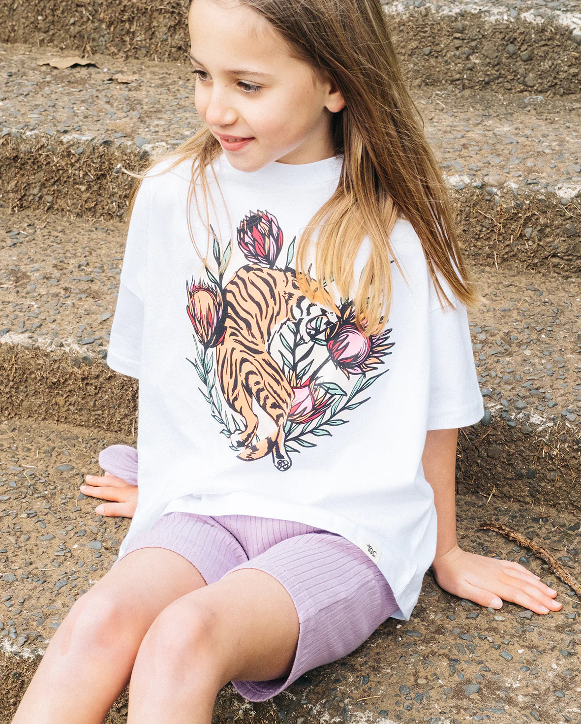 Queen of the Jungle Tee - White