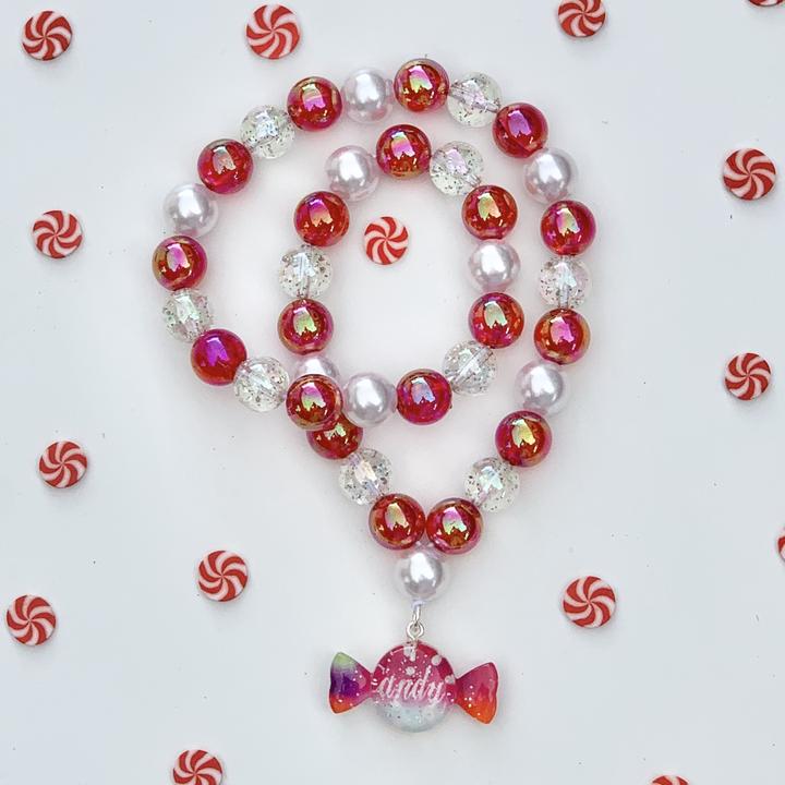 Christmas Candy Necklace
