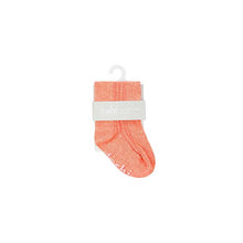 Load image into Gallery viewer, Organic Knee Socks - Dreamtime Coral
