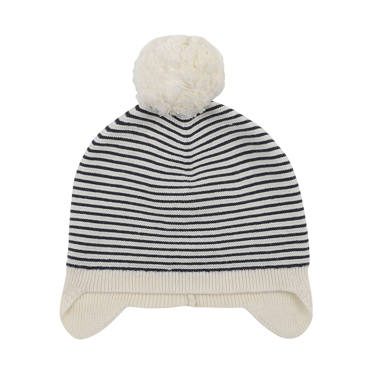 Levi Pompom Beanie - Navy