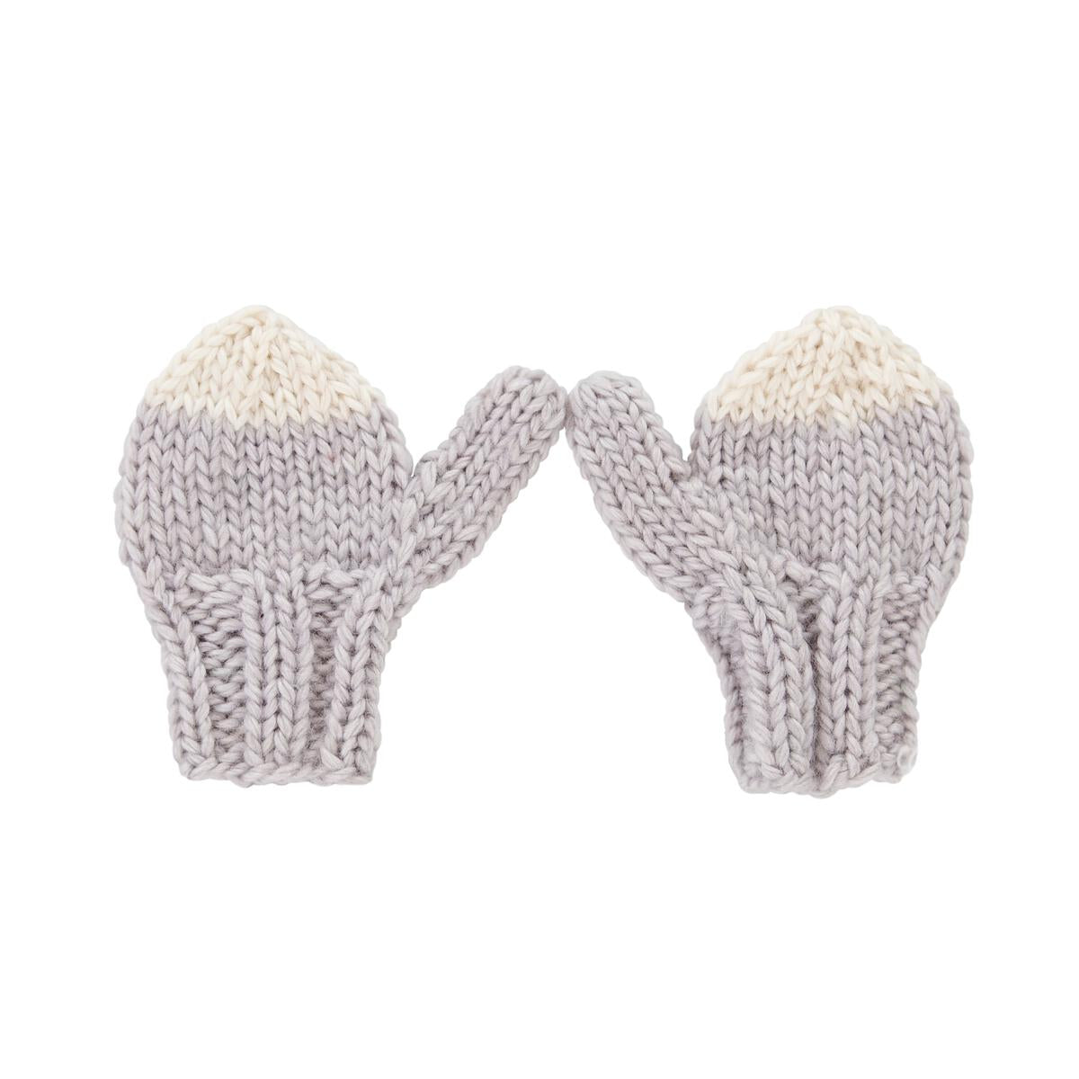 Sunrise Mittens - Grey