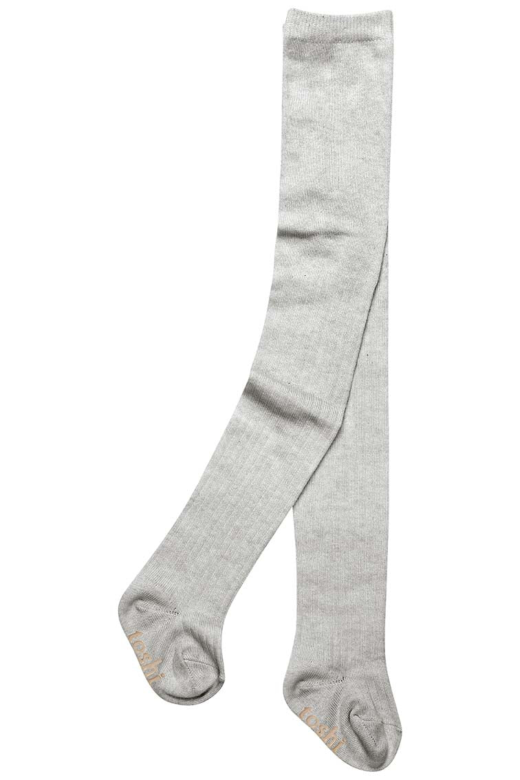 Organic Footed Tights - Dreamtime Ash