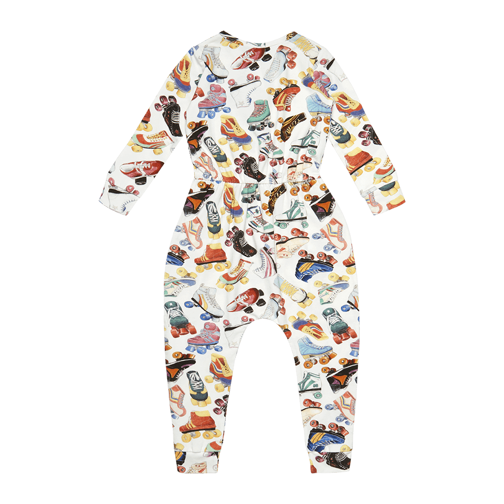 Roller Girl Long Sleeve Jumpsuit
