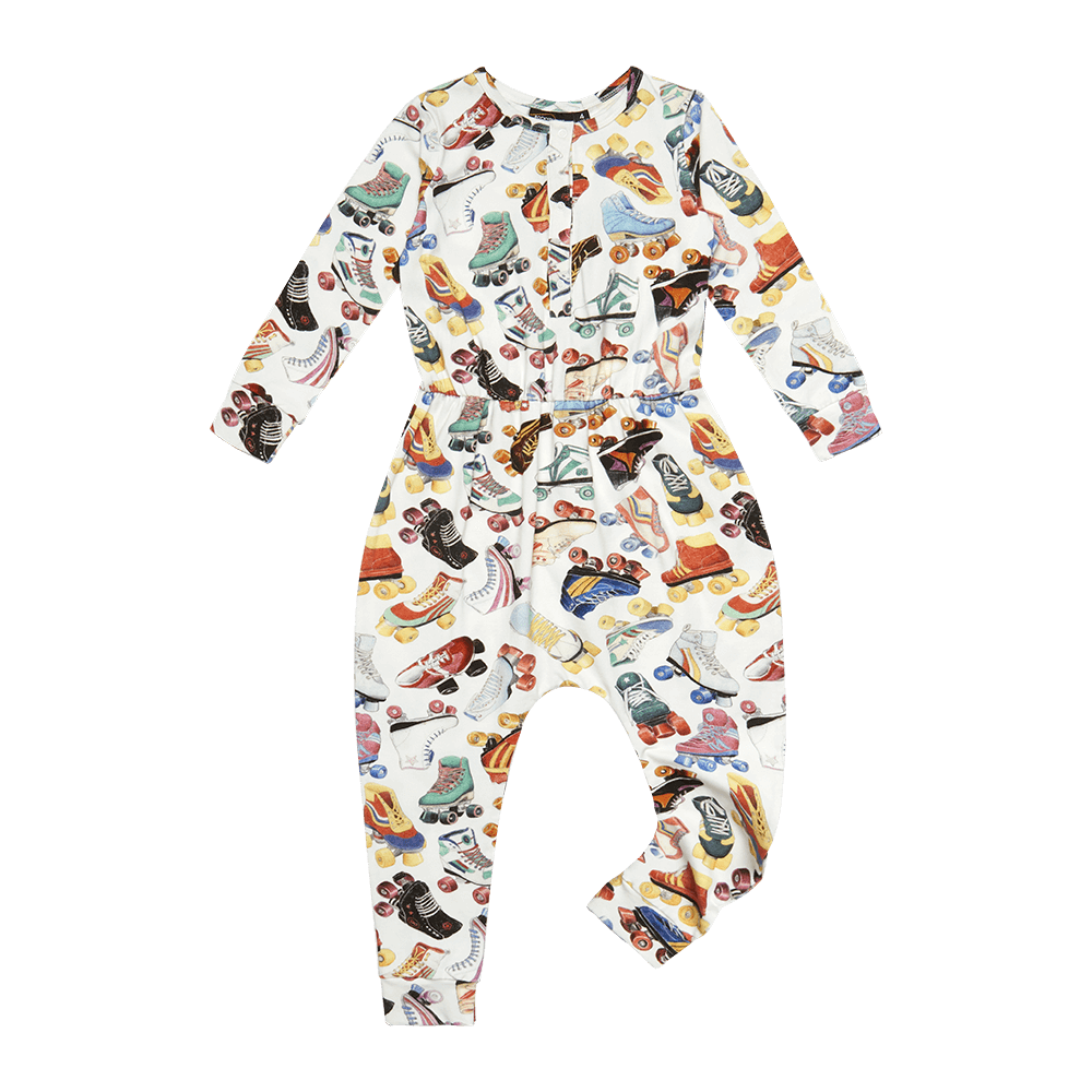 Roller Girl Long Sleeve Jumpsuit