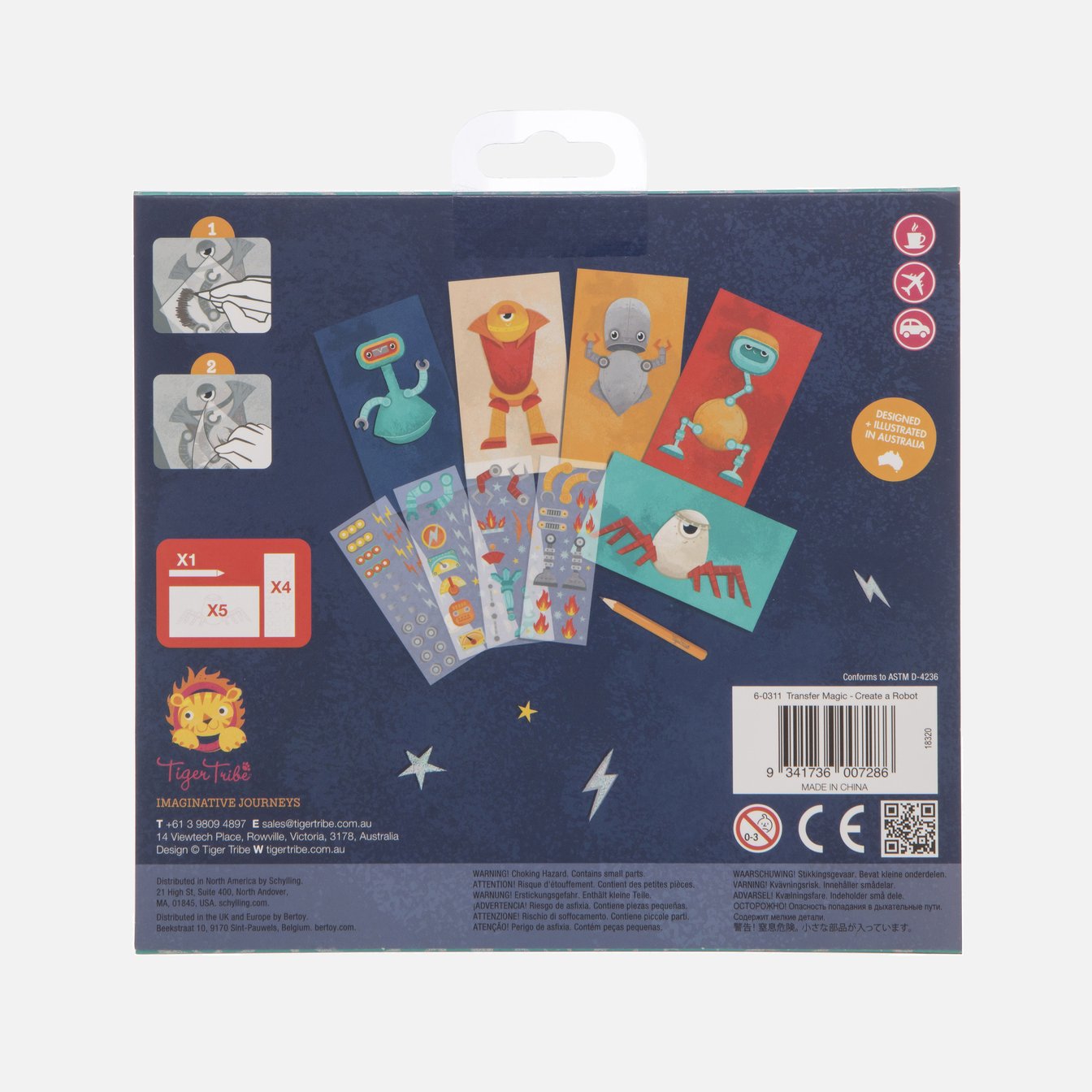 Transfer Magic - Create A Robot